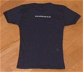 navy blue t-shirt - back
