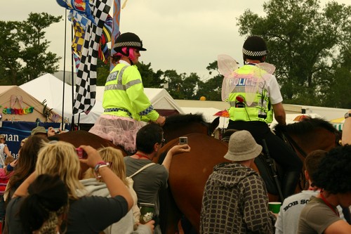 Police @ Glastonbury 2008