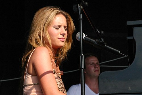 Lucie Silvas @ Cornbury Music Festival 2005