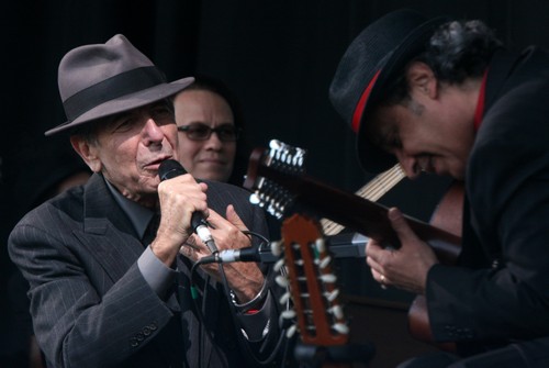 Leonard Cohen (Pyramid Stage) @ Glastonbury Festival 2008