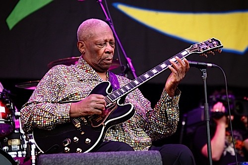 BB King @ Glastonbury Festival 2011