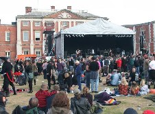 around the festival site