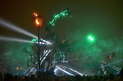 Chase & Status (DJ Set) Arcadia @ Glastonbury Festival 2013