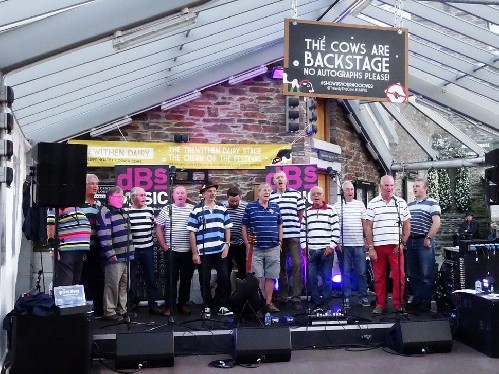 The Press Gang @ Looe Music Festival 2015